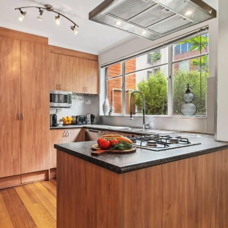 KITCHEN: The kitchen has all the needed appliances for cooking pleasure including a Nespresso coffee machine.