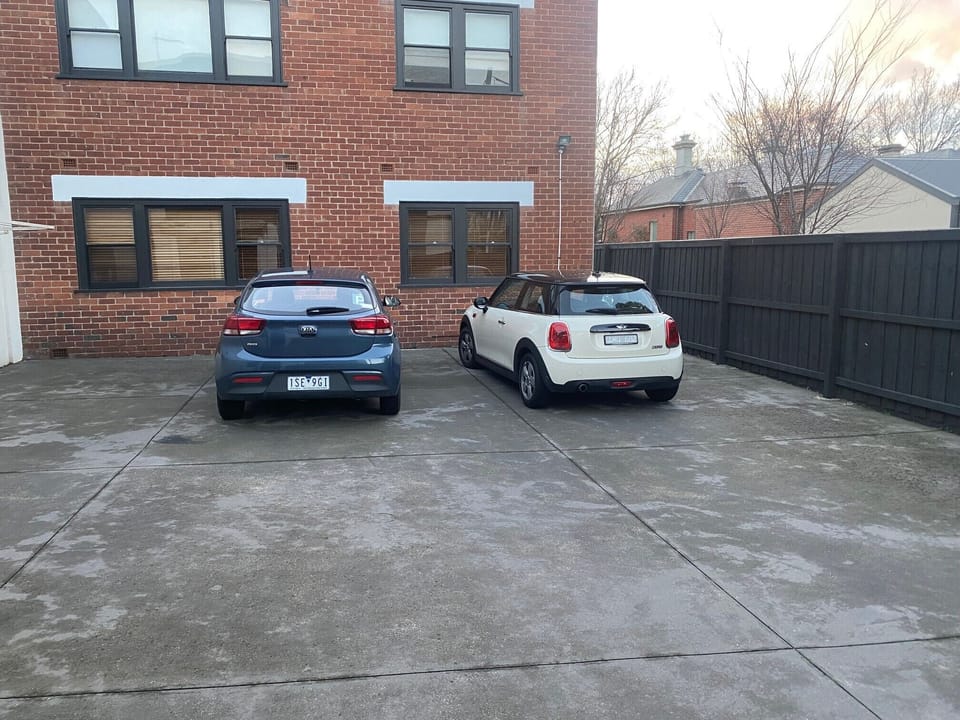 CAR PARK: The property has unallocated off street parking for one car on request. First in best dressed!!!! There is plenty of free unrestricted on-street parking right outside the back door on nearby Nimmo and Neville Streets. 