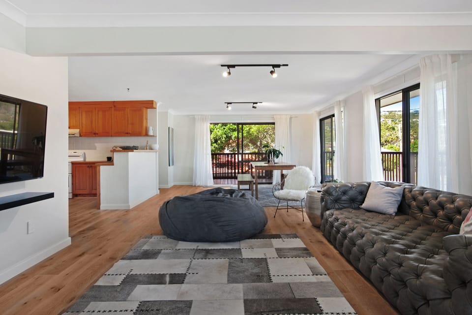 upstairs living