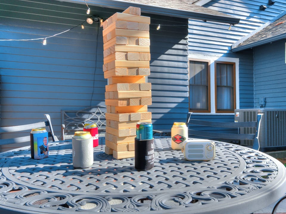 Get your team together and enjoy family fun night in the backyard!