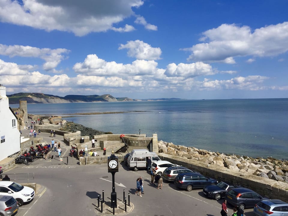 The Old Stables, Charmouth: A lovely view of the Jurassic Coast