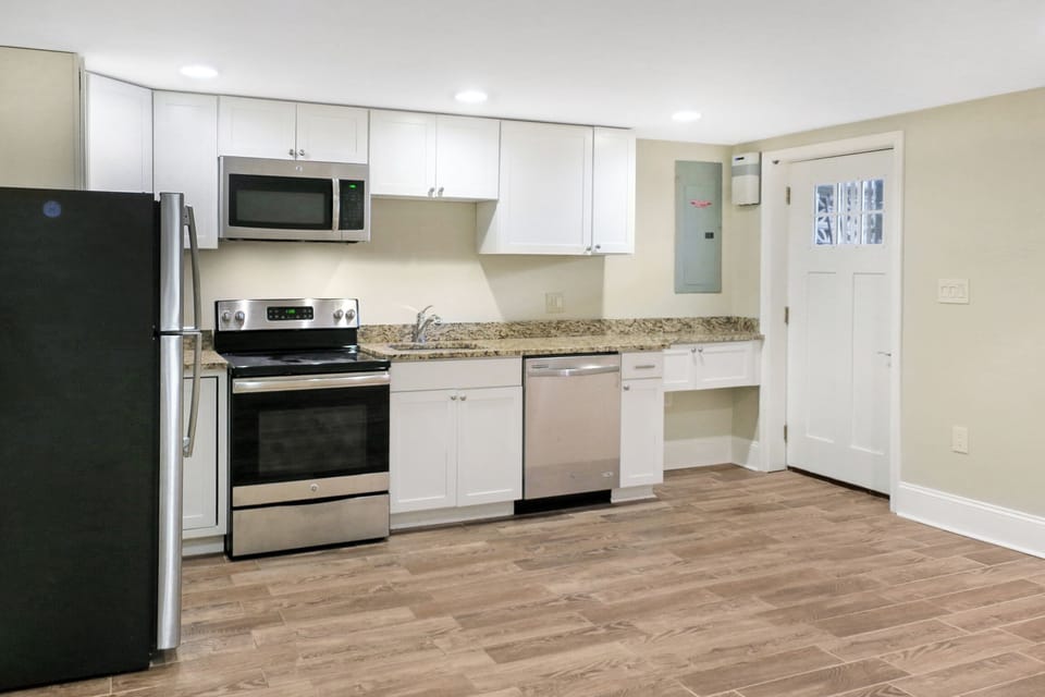 Kitchen and Front Door