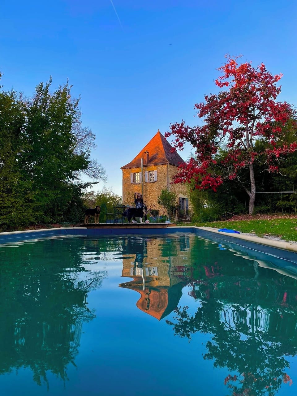 Shared swimming pool
