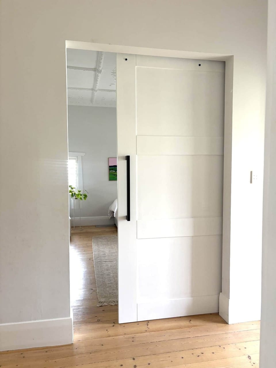 Bedroom 5 - 1 x King Single Bed + 1 x Single Trundle Bed, hanging rack, chest of draws, TV, lounge