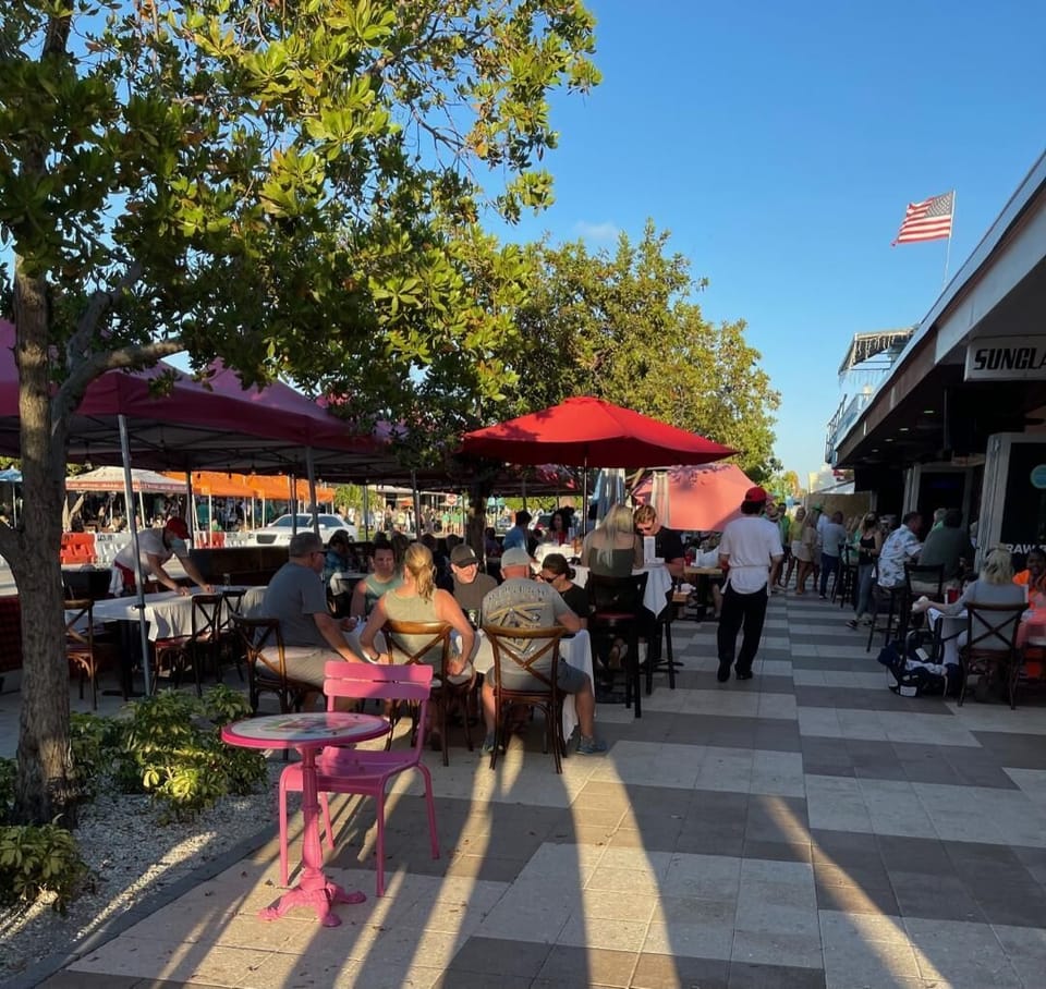 Outdoor dining