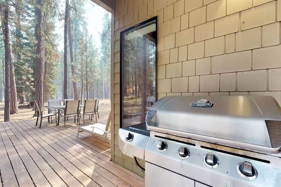 Propane grill. 