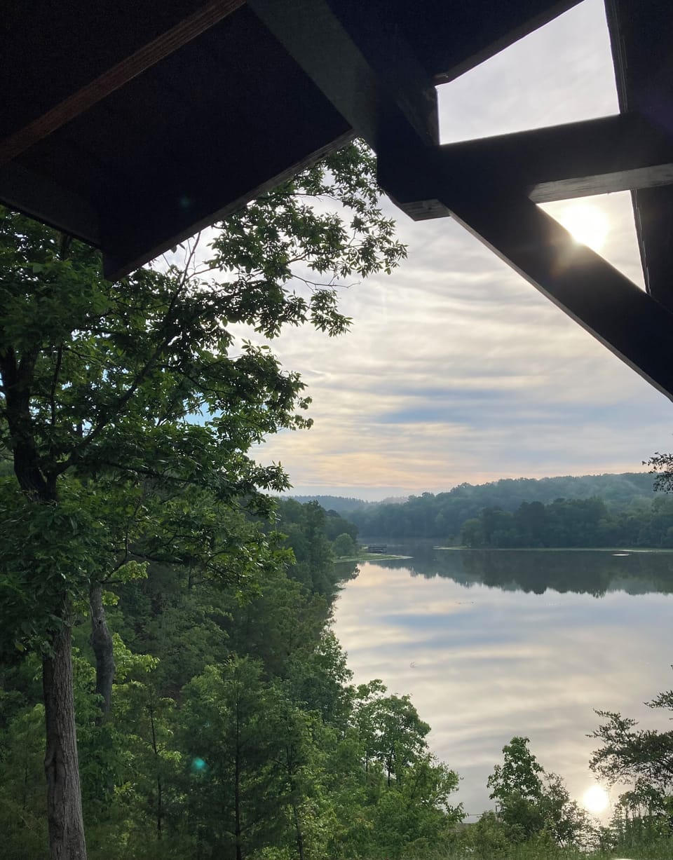 View from the front porch