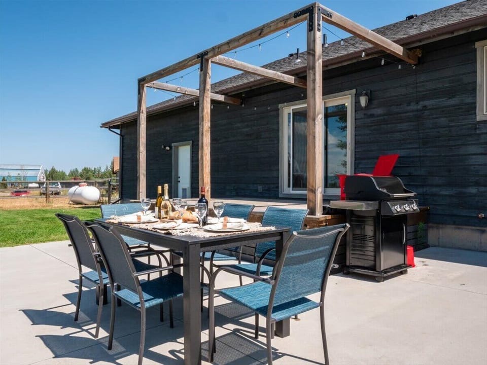 Move your barbecue outside during the summertime! 