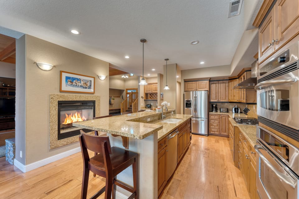 Chef's dream kitchen.