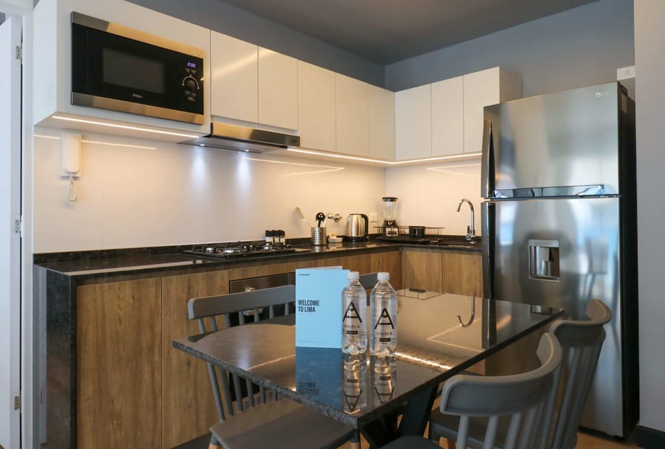 Equipped kitchen