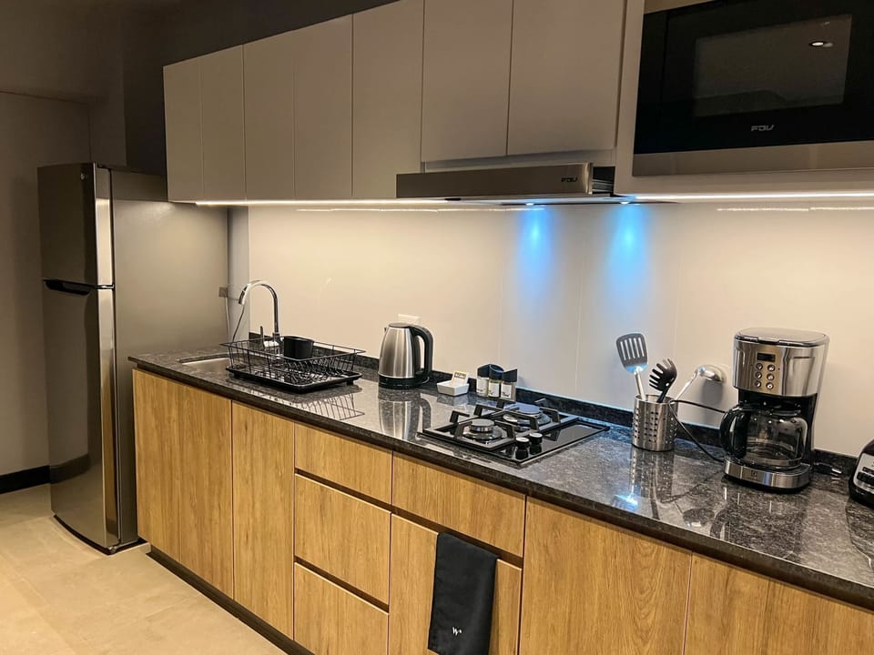 Equipped kitchen