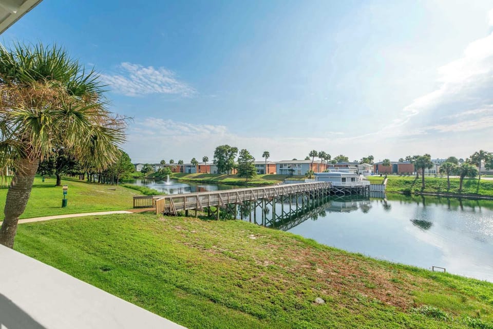 Be sure to pause on the bridge to spot the many turtles that call it home!