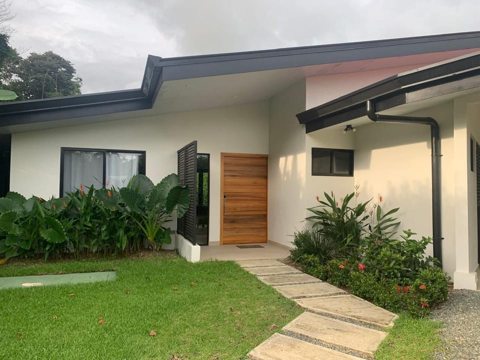Front of the house.