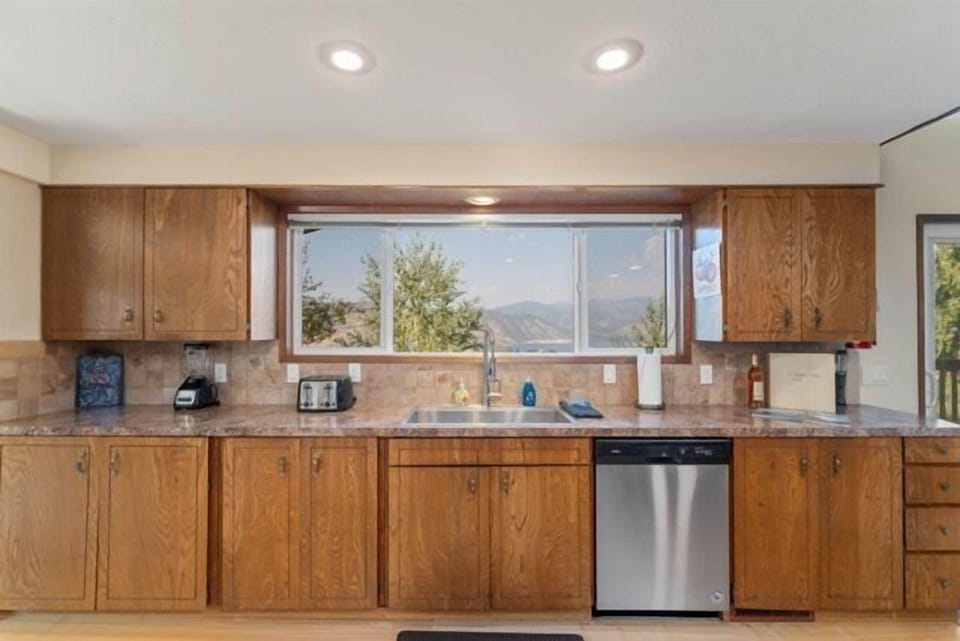 Kitchen with a view