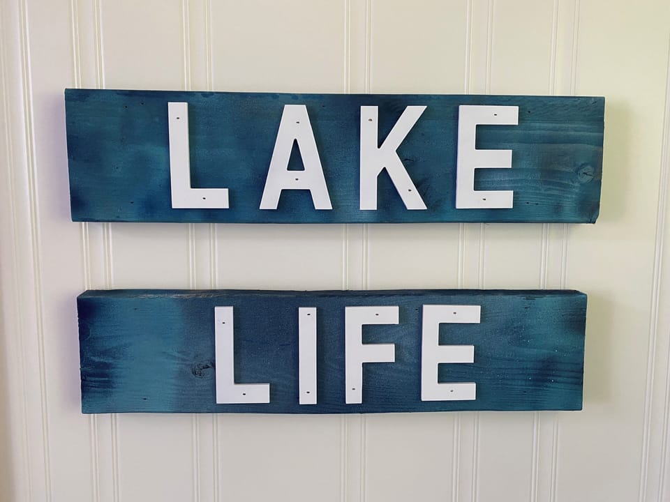 Lake decor 