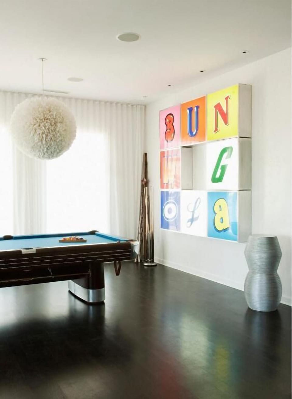 Soak in playful design while you line up the perfect shot.
