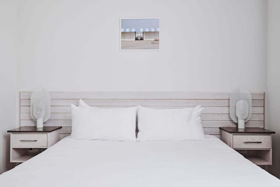Sink into plush pillows and enjoy hotel-style simplicity.