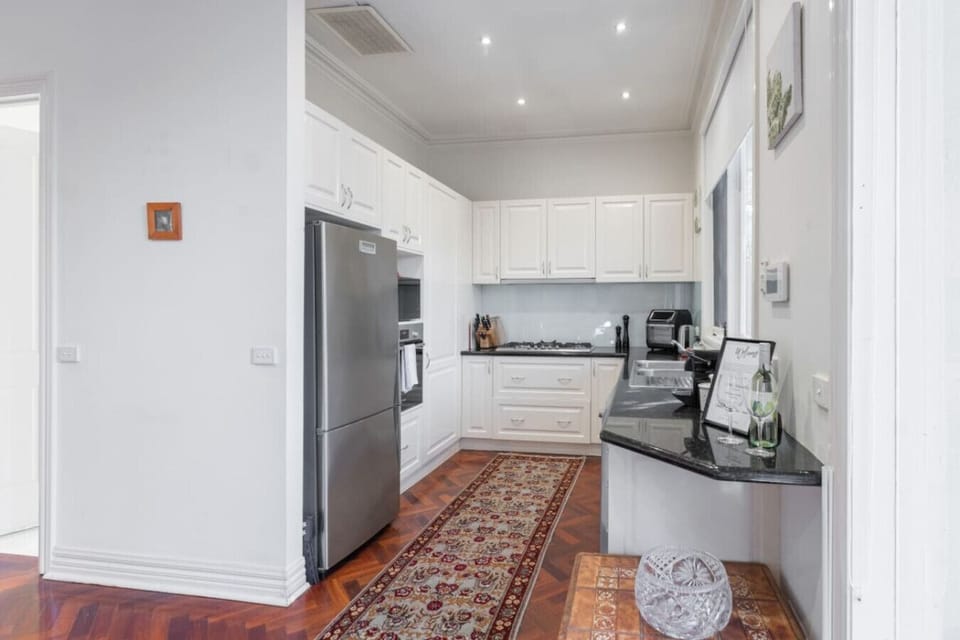 Full kitchen with basic amenities.