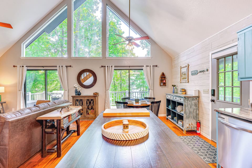 Dining Area & Living Room