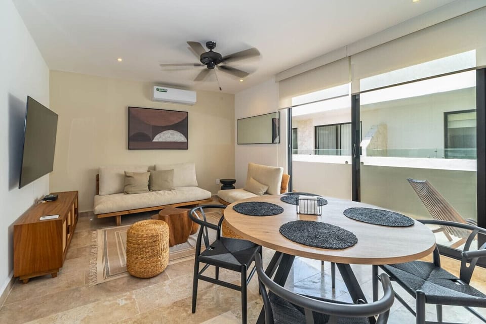 Comfortable seating and a cozy ambiance make this living room the heart of the home