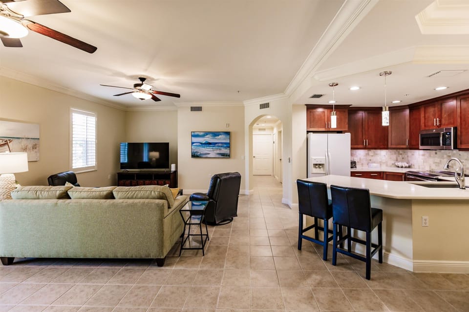 View as you walk in.