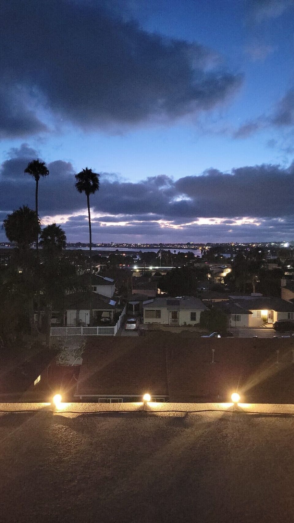 twilight bay view