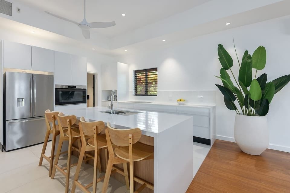 Where modern design meets holiday convenience.