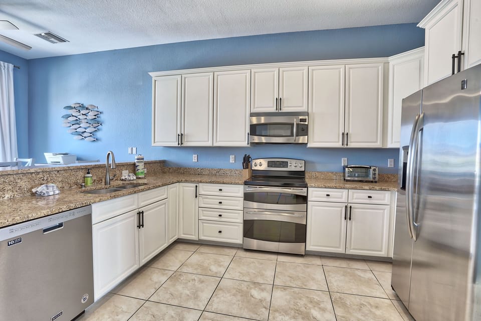 Open and Updated Kitchen