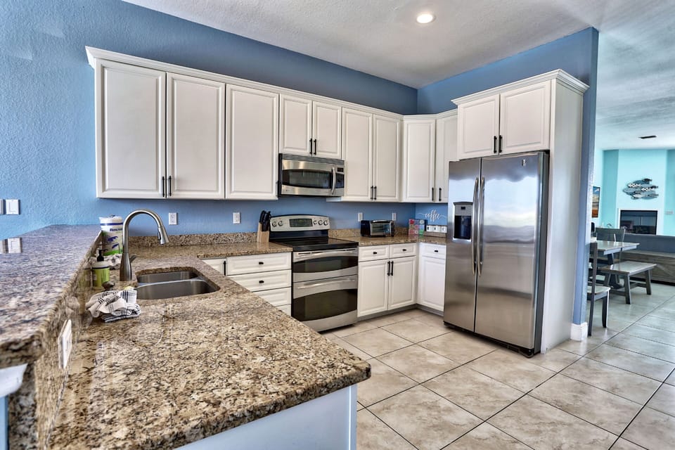 Kitchen with Stainless Steel Appliances