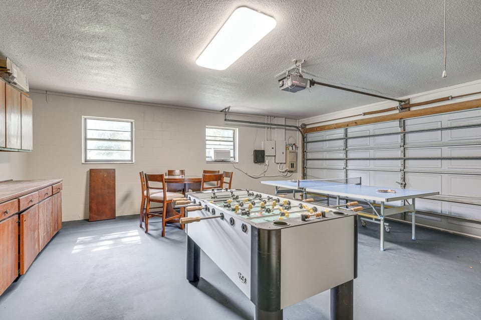 Garage | Foosball Table | Ping-Pong Table