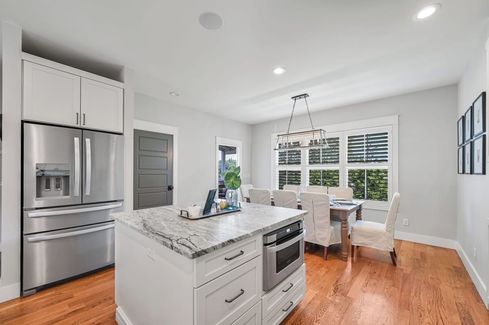 Kitchen view 3 with pantry/laundry entrance