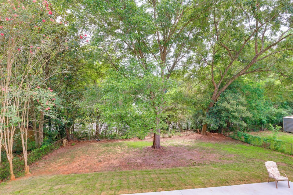 Fenced Backyard