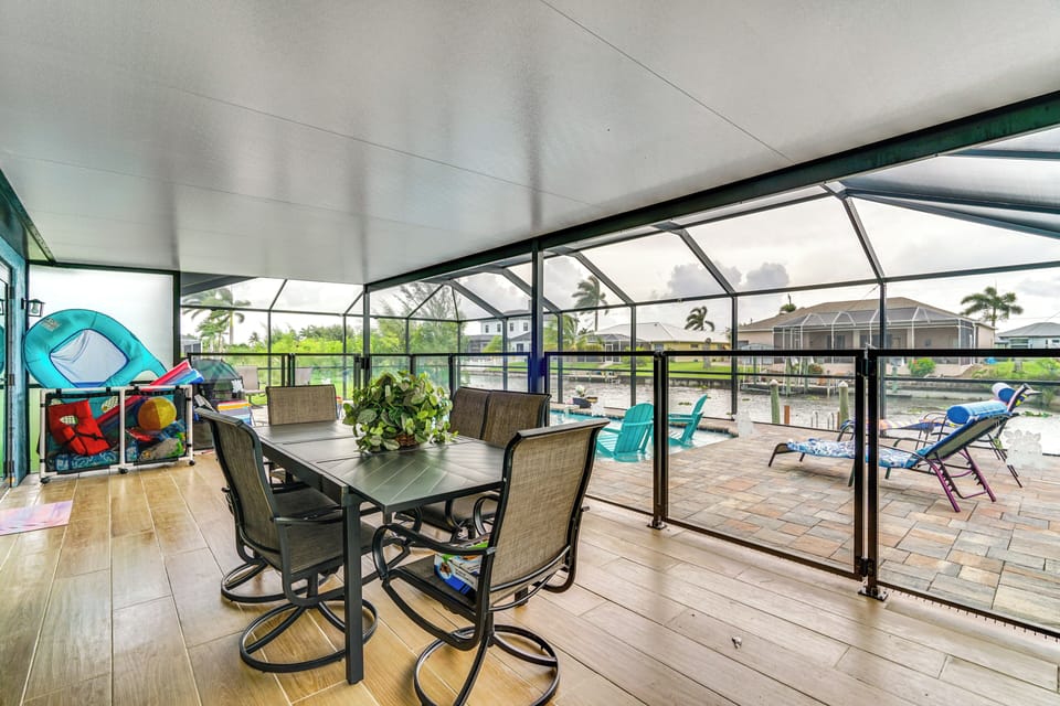 Screened-In Lanai | Outdoor Dining Table | Pool Toys | Private Pool