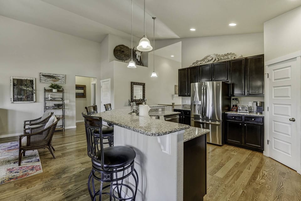 Kitchen with Bar Seating