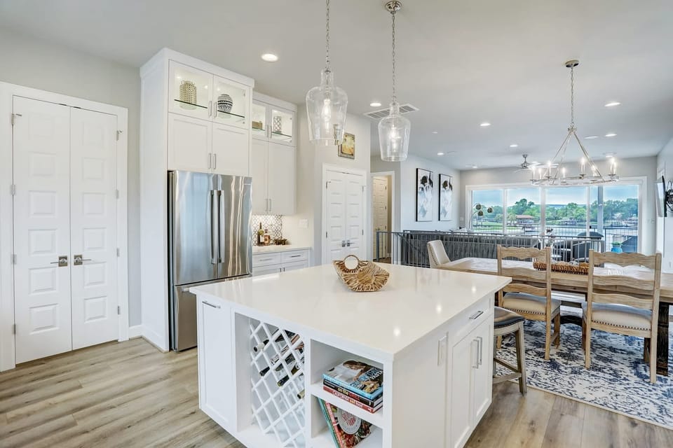 Views of the water throughout the home!