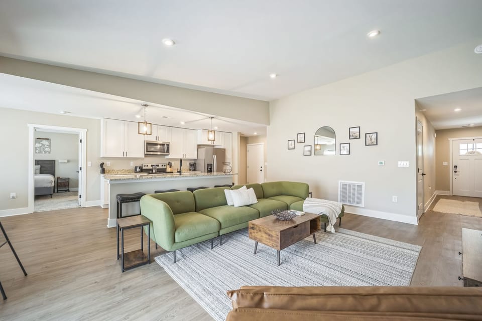 Enjoy our open floorplan while watching the game