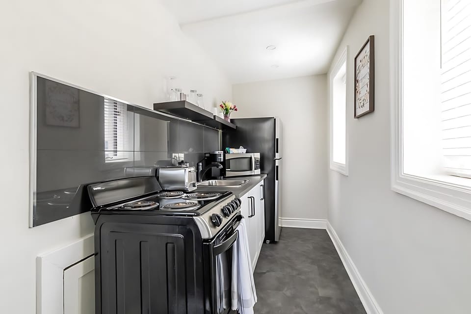 Fully Equipped Kitchen With Modern Appliances