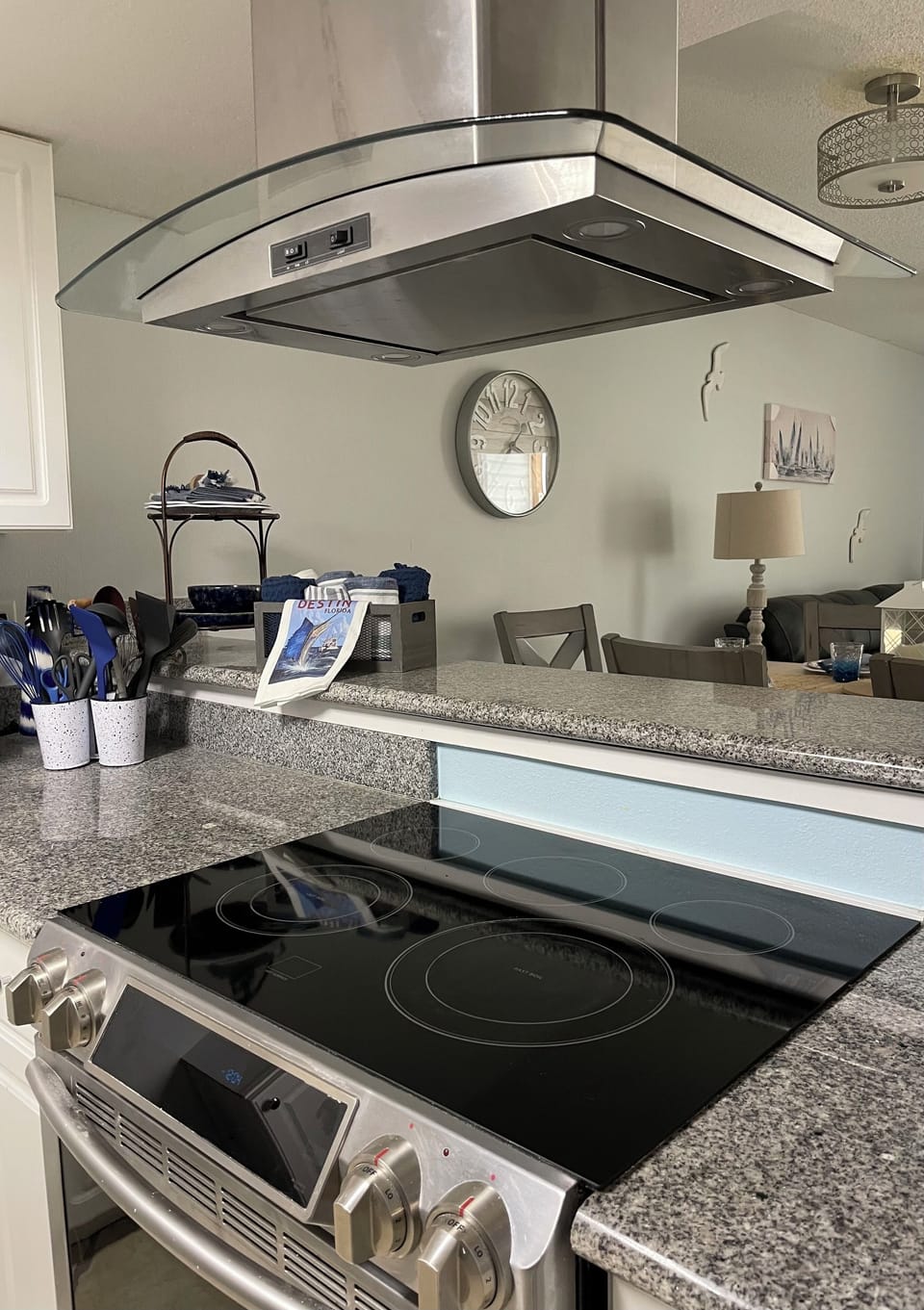 Kitchen area.