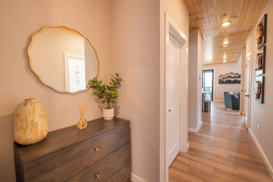 Serenity Awaits' cozy living area