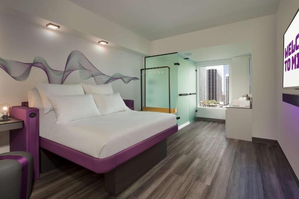 Bedroom. Interior and views may vary based on location and availability.