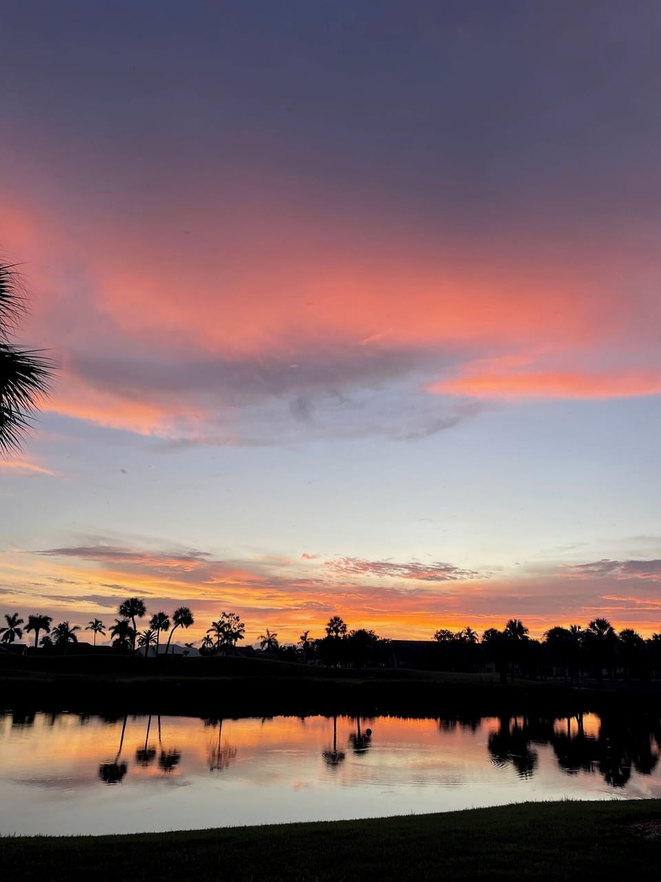 Sunset View from Back Lanai