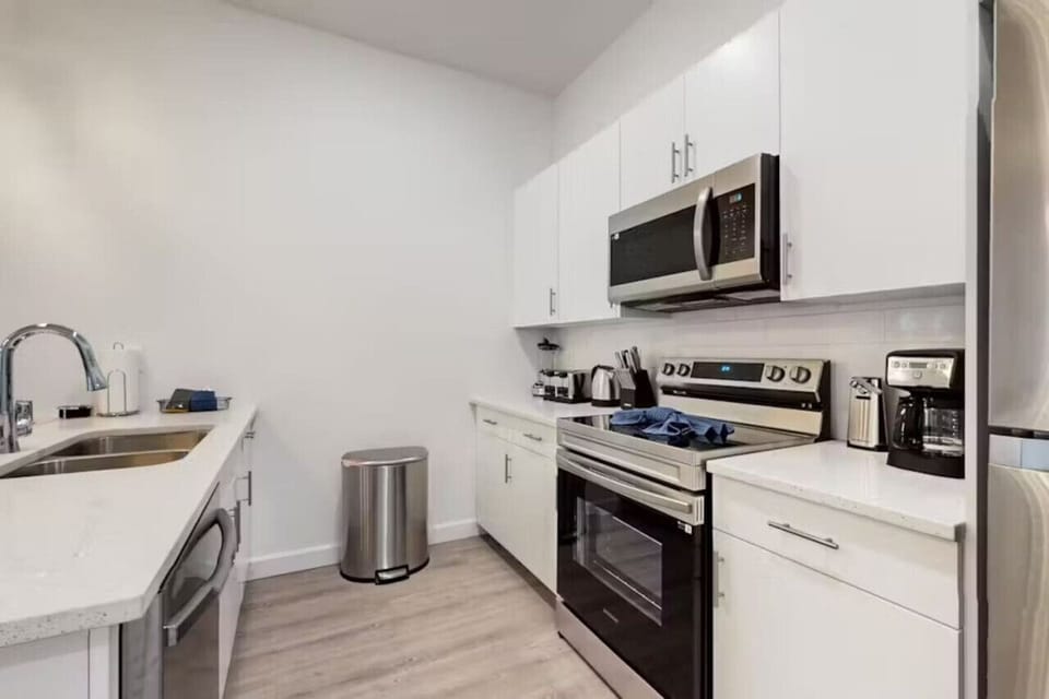 Cook up a storm in the fully equipped kitchen – everything you need for home-cooked meals.