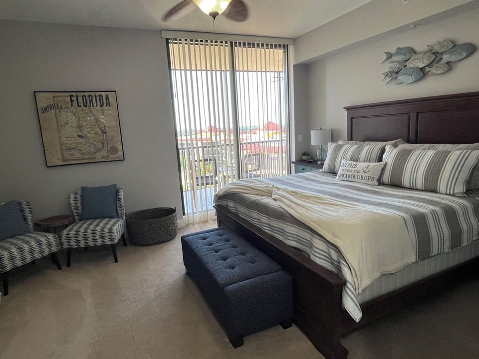 Primary Bedroom w/ Balcony Access