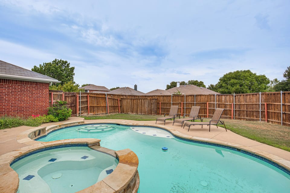 Fenced-In Backyard | Patio | Pool