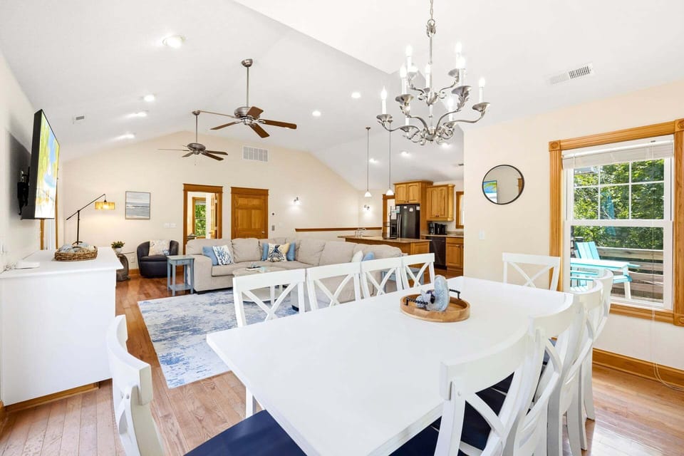 The adjacent Dining Area is perfect for sharing a meal together as a family.