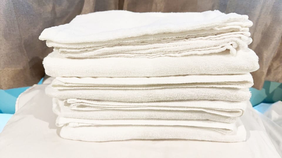 bath towels etc.