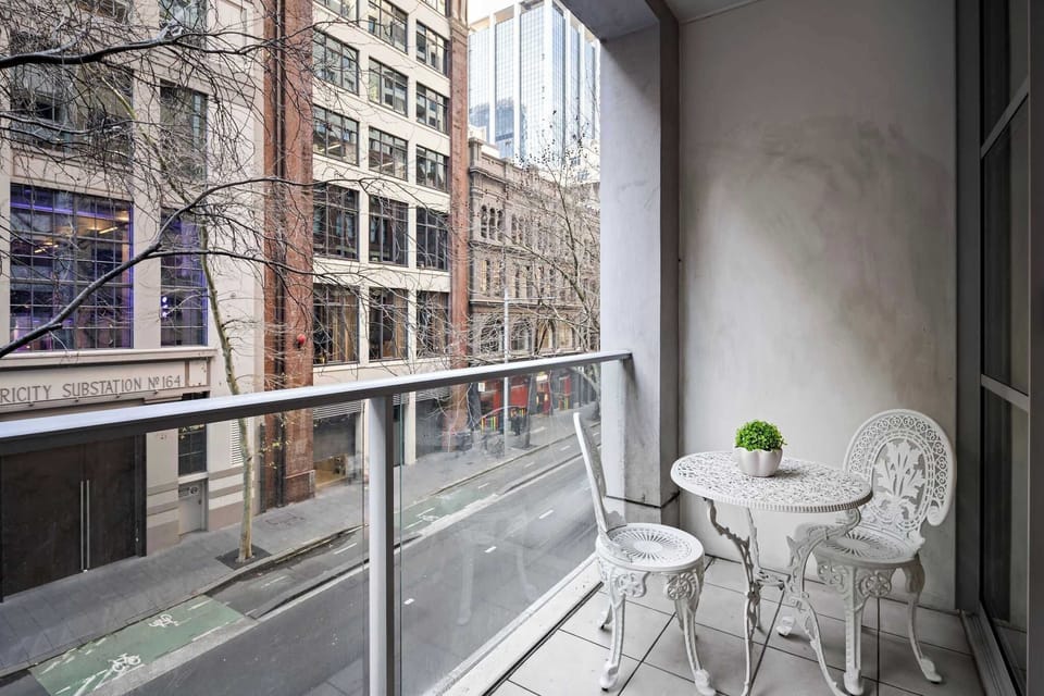Sip on some coffee at the balcony.