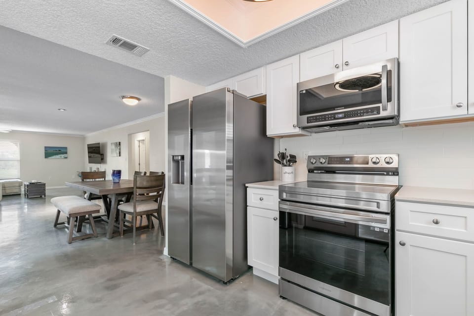 Beautiful Kitchen with Stainless Steel Appliances