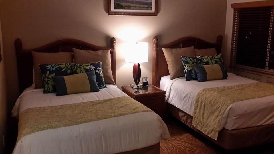 Second bedroom; beds will vary depending on the unit that a guest is assigned.