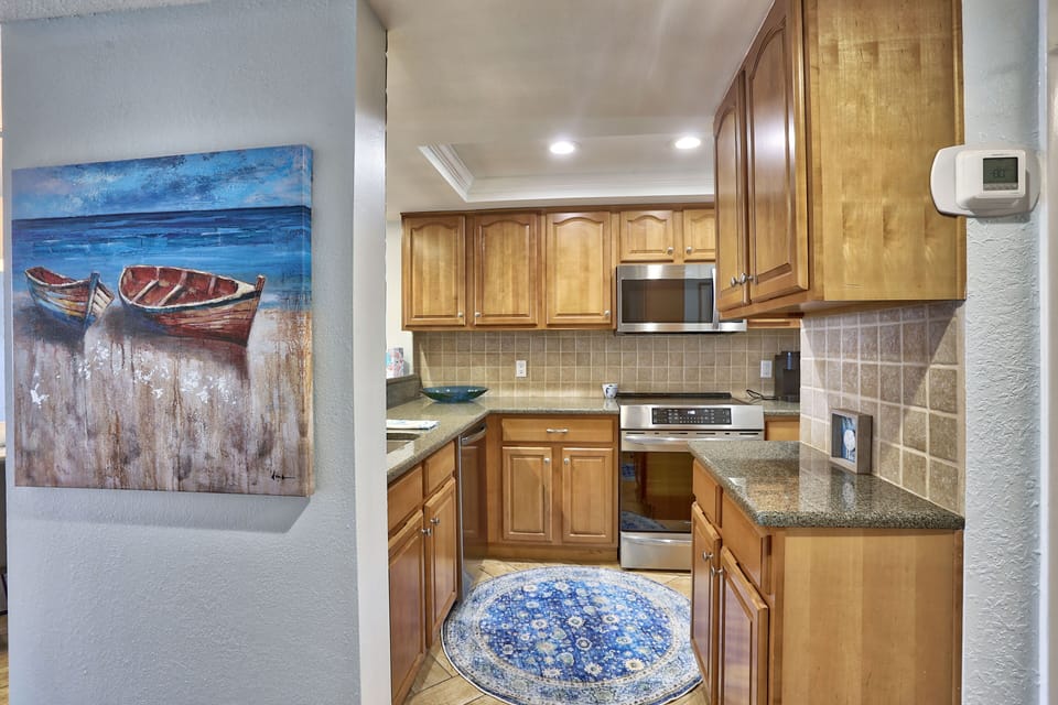 Kitchen with Stainless Steel Appliances